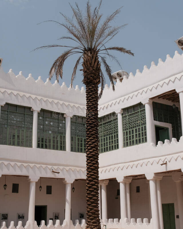 Murabba Palace Inner Courtyard