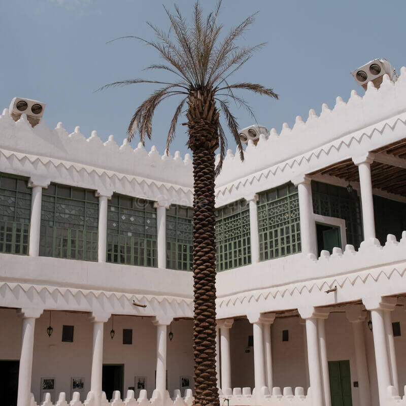 Murabba Palace Inner Courtyard