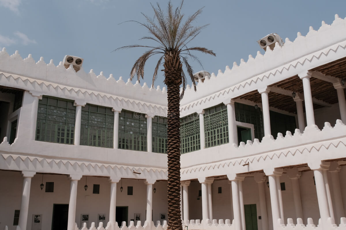 Murabba Palace Inner Courtyard