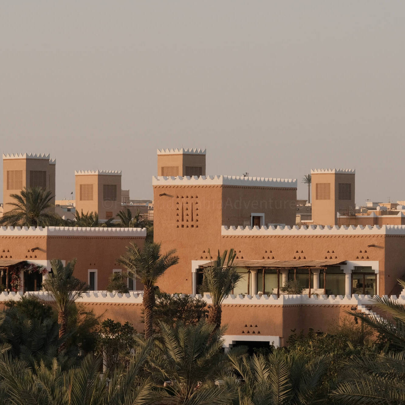 view over Diriyah from At-Tairif