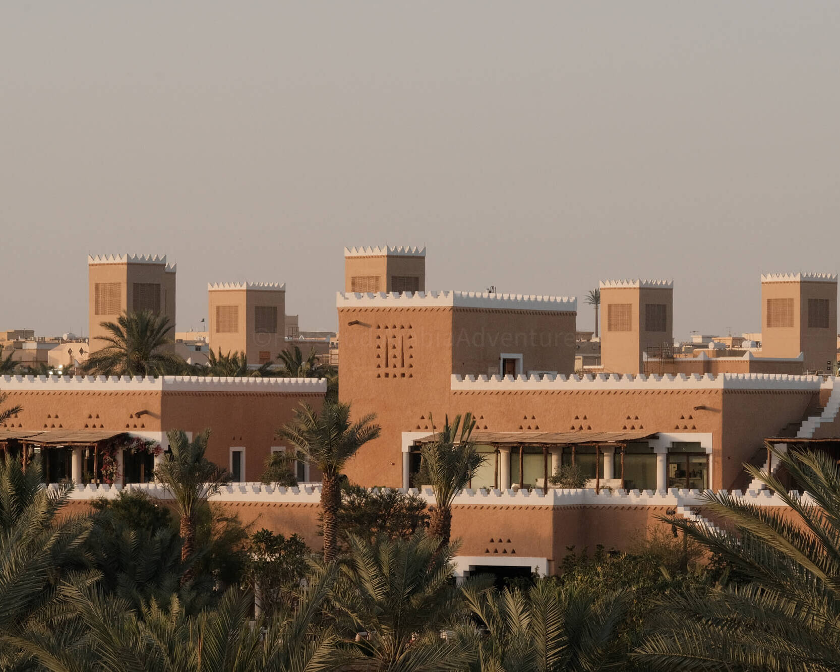 view over Diriyah from At-Tairif