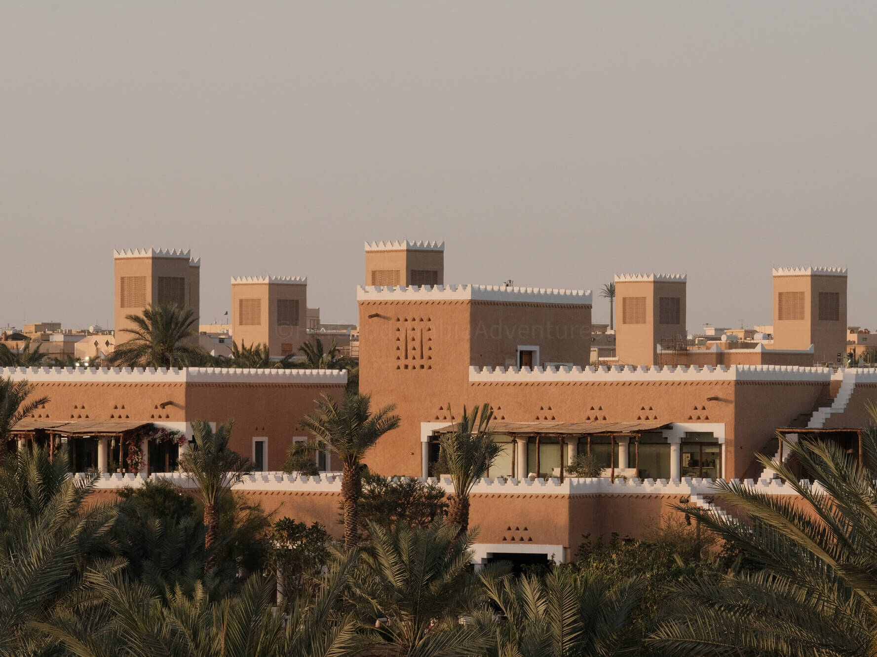 view over Diriyah from At-Tairif