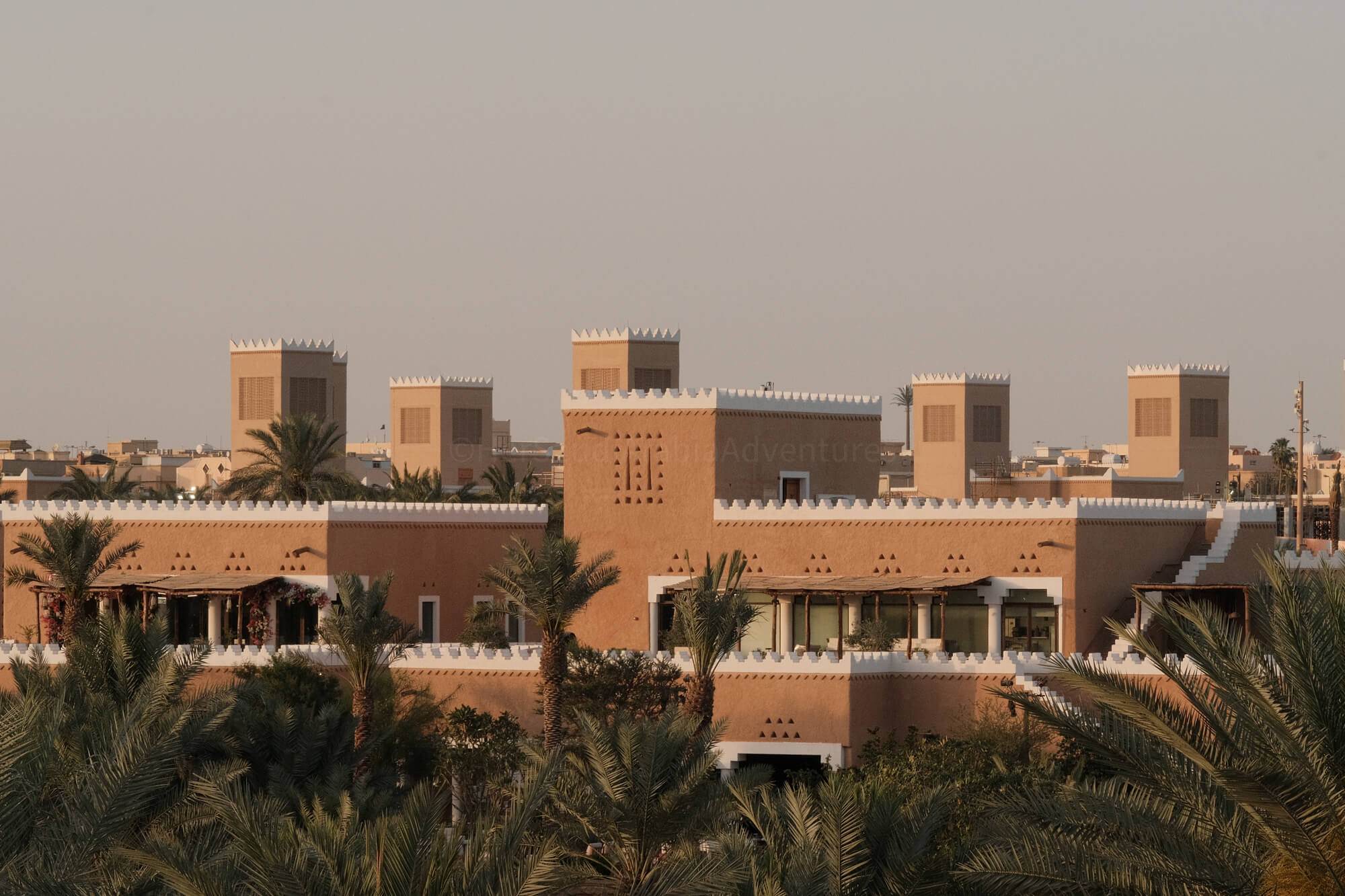 view over Diriyah from At-Tairif